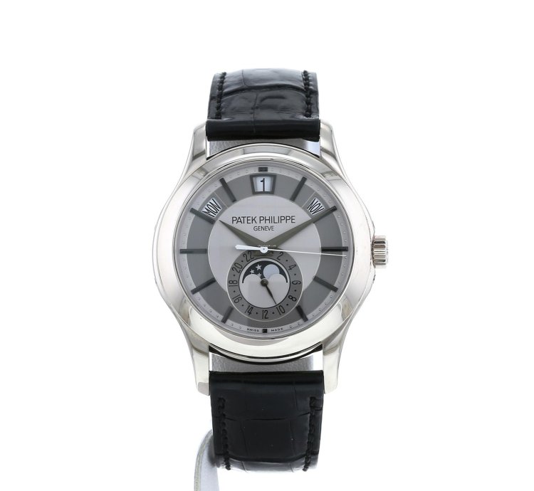 Patek Philippe Annual Calendar En Or Blanc Ref 5205 Vers