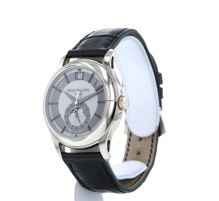 Patek Philippe Annual Calendar En Or Blanc Ref 5205 Vers
