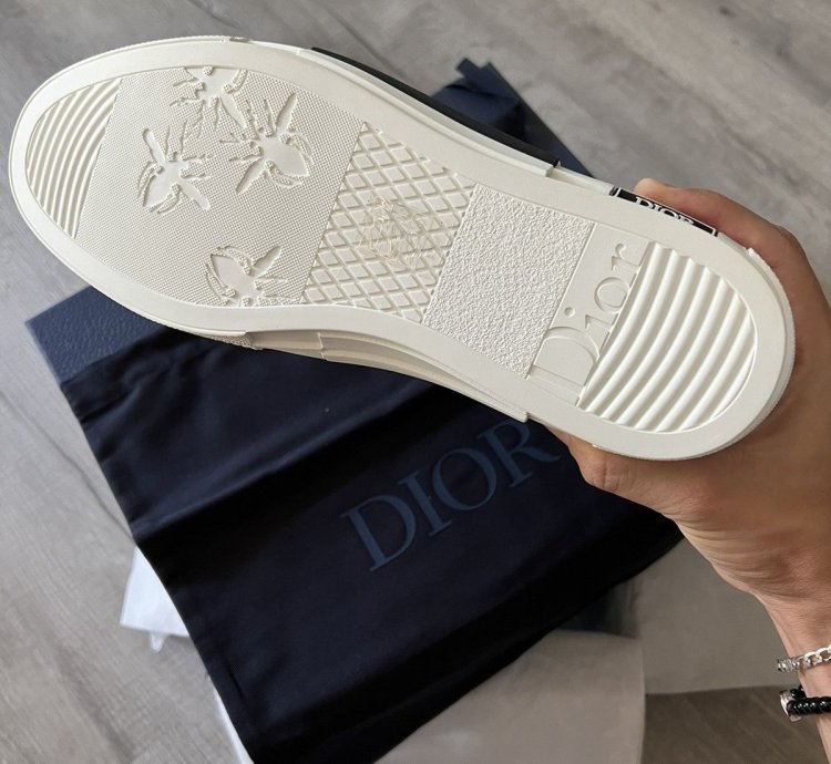 Dior B23 High Dior Oblique - White Yellow
