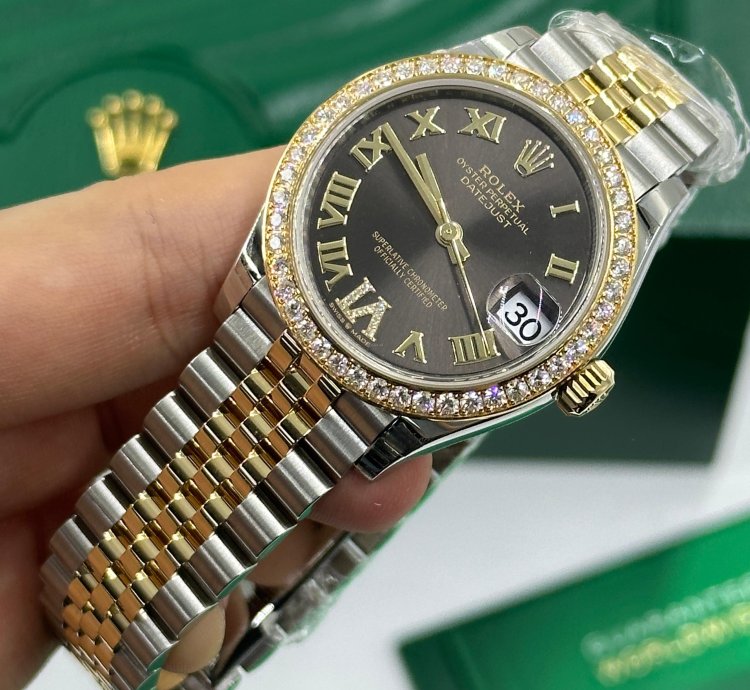 Rolex Datejust 31 Grey Roman Jub