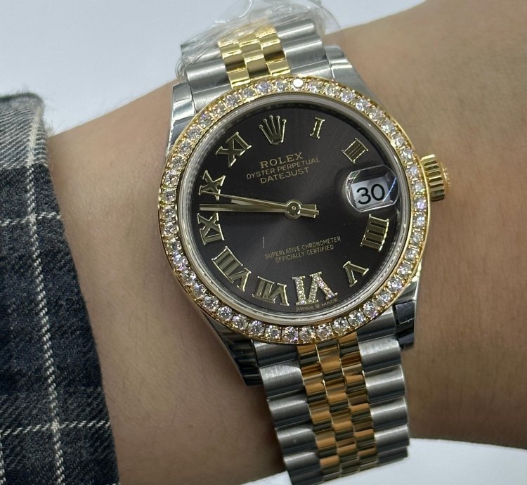 Rolex Datejust 31 Grey Roman Jub