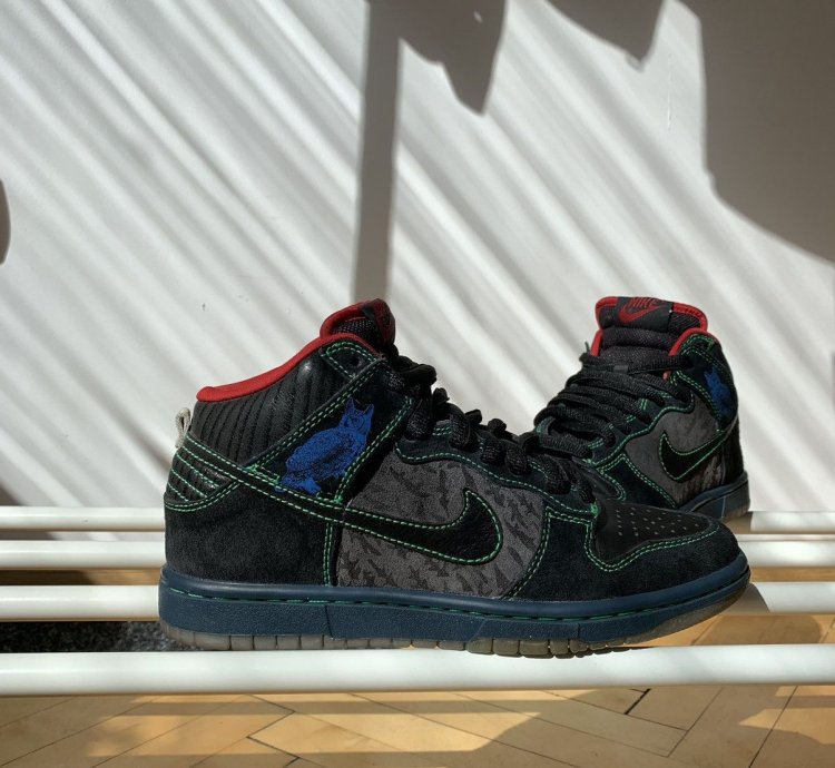 2009 Ds Nike Sb Dunk High Twin Peaks