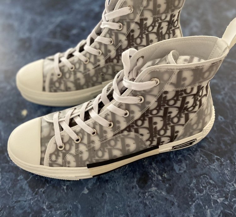 Dior B23 High Top Logo Oblique Size Eu 43 Us 10