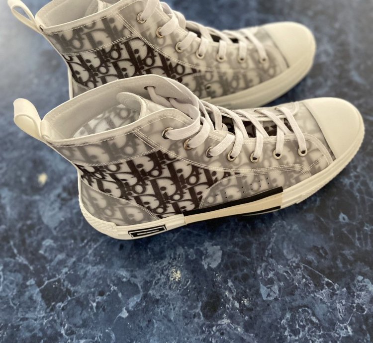 Dior B23 High Top Logo Oblique Size Eu 43 Us 10