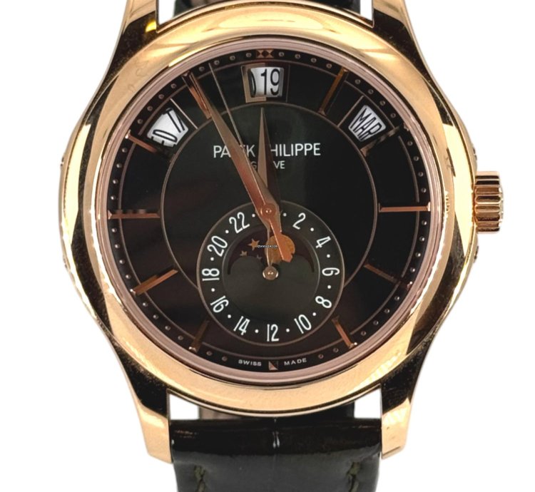 Patek Philippe Annual Calendar Green Dial Annual Calendar 5205r 2022 40mm Rose Gold