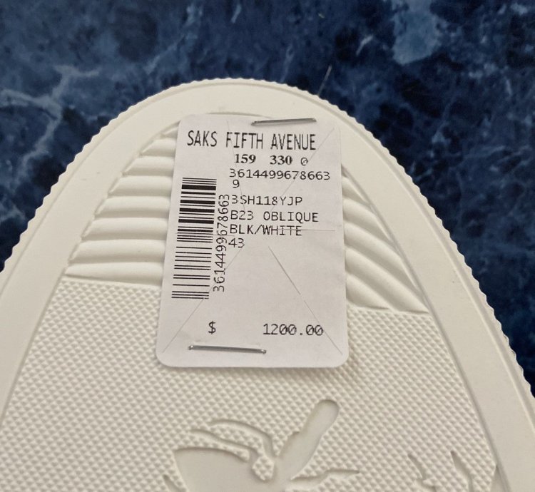 Dior B23 High Top Logo Oblique Size Eu 43 Us 10