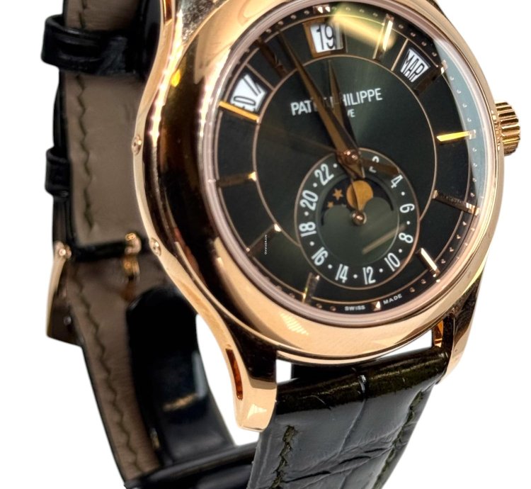 Patek Philippe Annual Calendar Green Dial Annual Calendar 5205r 2022 40mm Rose Gold