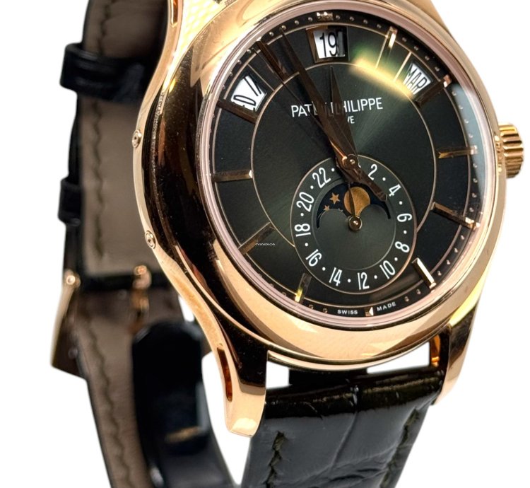 Patek Philippe Annual Calendar Green Dial Annual Calendar 5205r 2022 40mm Rose Gold