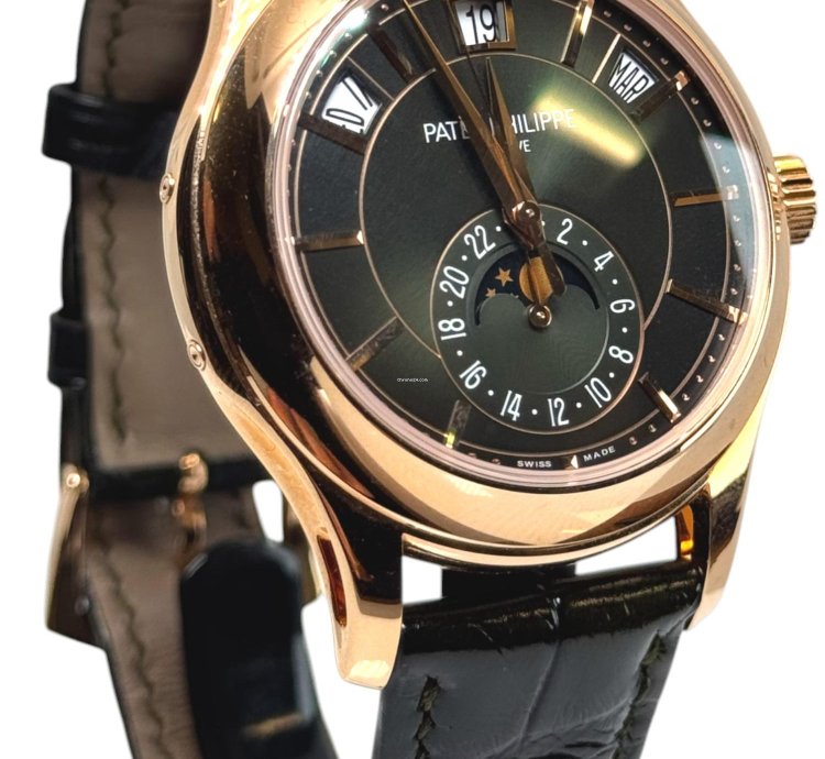 Patek Philippe Annual Calendar Green Dial Annual Calendar 5205r 2022 40mm Rose Gold