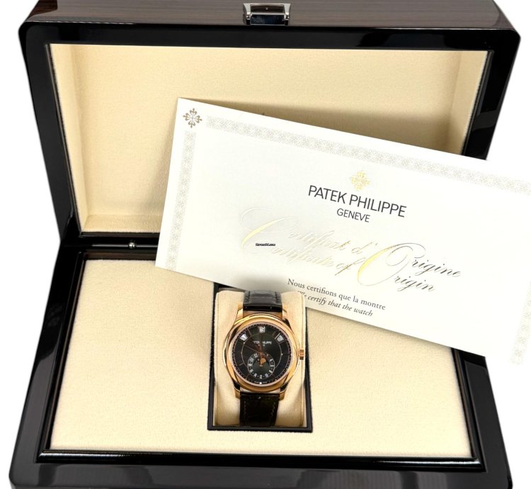 Patek Philippe Annual Calendar Green Dial Annual Calendar 5205r 2022 40mm Rose Gold