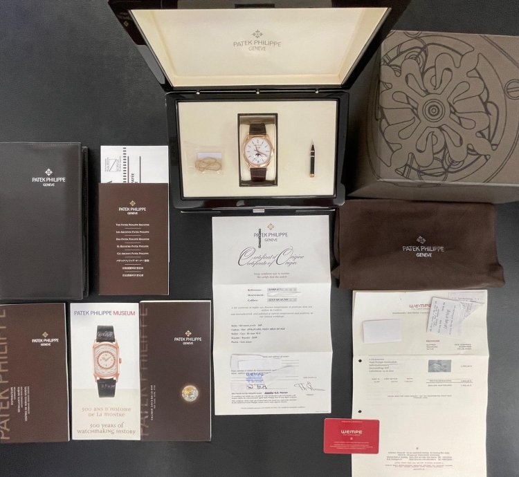 Patek Philippe Annual Calendar Jahreskalender - Ref 5396r-011 - Full-set 2013 Service 2020