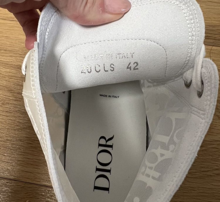 Dior B23 High Top Oblique White 9 42