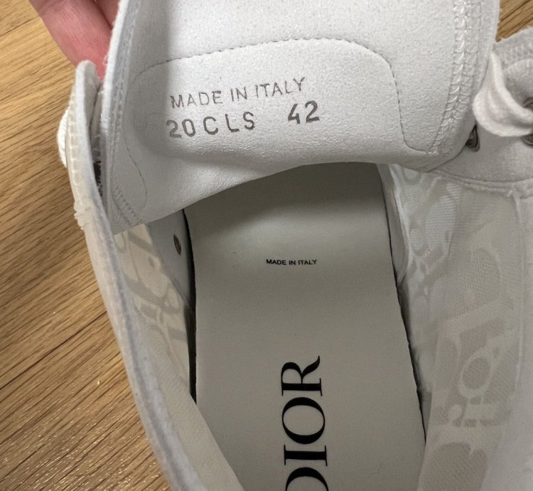 Dior B23 High Top Oblique White 9 42