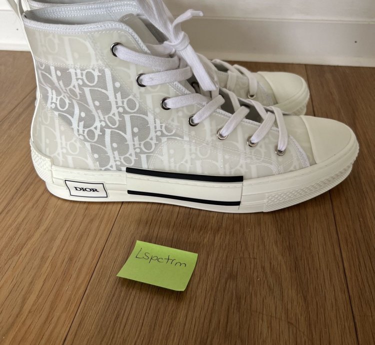 Dior B23 High Top Oblique White 9 42
