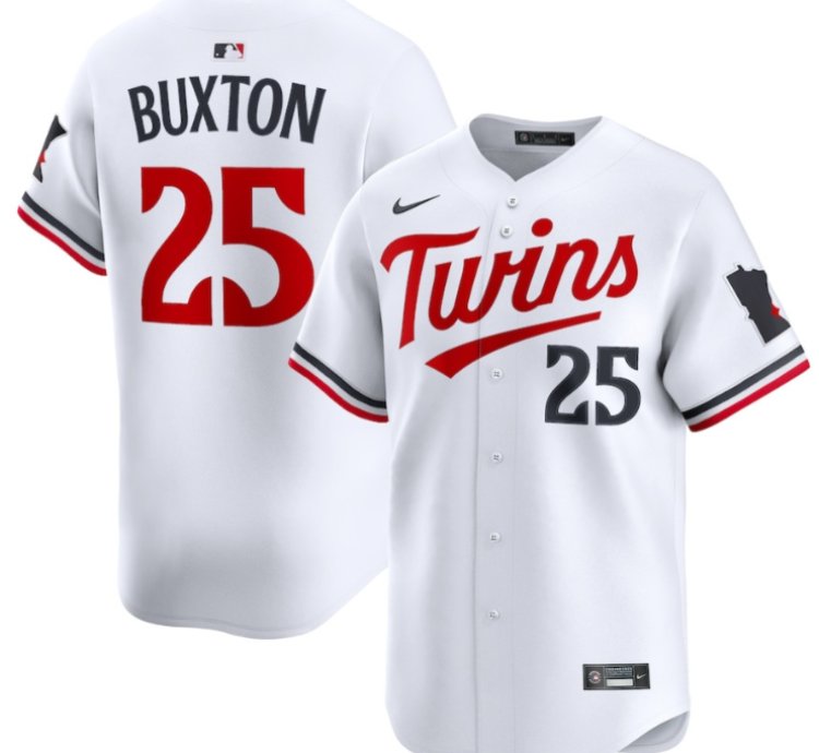 Byron Buxton 25 Minnesota Twins Alternate Limited Player Men Jersey - White