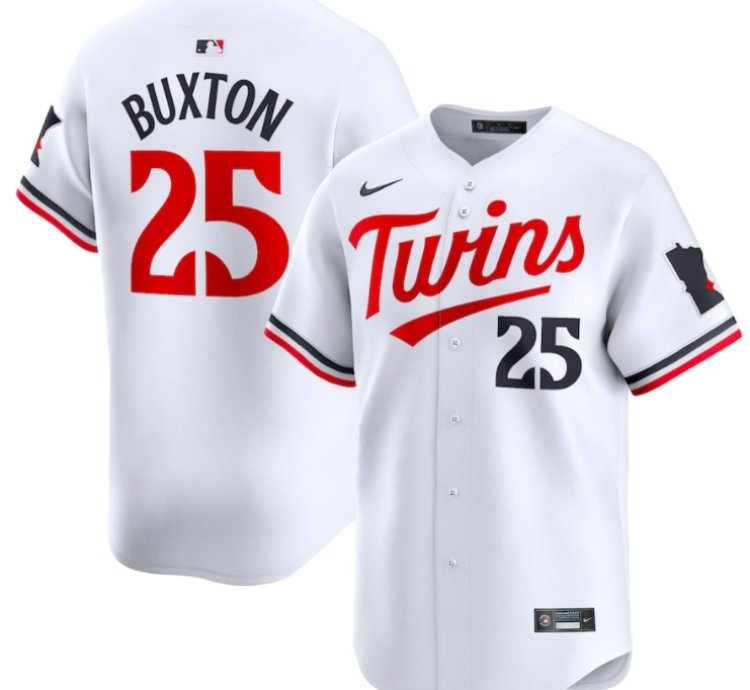 Byron Buxton 25 Minnesota Twins Home Limited Player Men Jersey - White