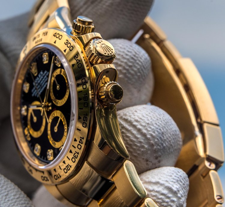 Rolex Daytona 116508 - Black Diamond Set Dial