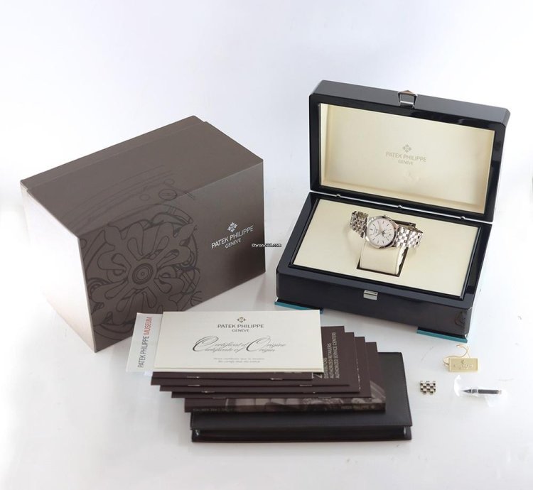 Patek Philippe Annual Calendar Moon Phase 5396 1g-010 White Gold Bracelet