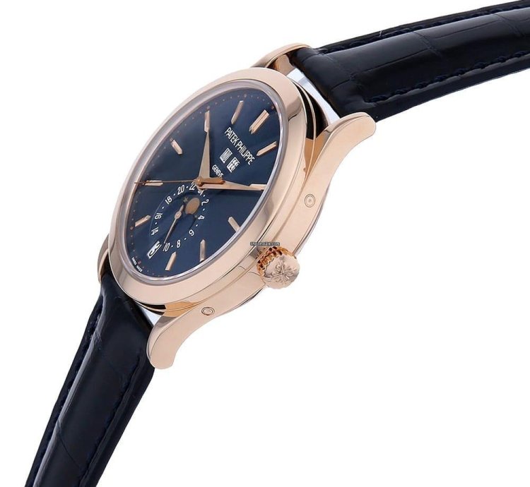 Patek Philippe Annual Calendar Moon Phase 5396r-014 Used Mens Leather Strap Not Included Buckle Included
