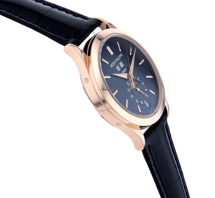 Patek Philippe Annual Calendar Moon Phase 5396r-014 Used Mens Leather Strap Not Included Buckle Included