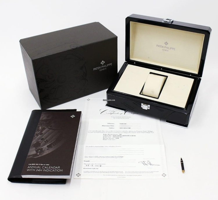Patek Philippe Annual Calendar Moon Phase 5396r-014 Used Mens Leather Strap Not Included Buckle Included