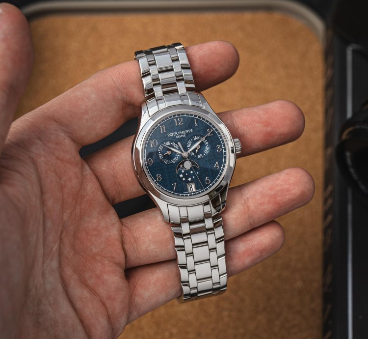Patek Philippe Annual Calendar Moon Phase Ref 4947 1a-001