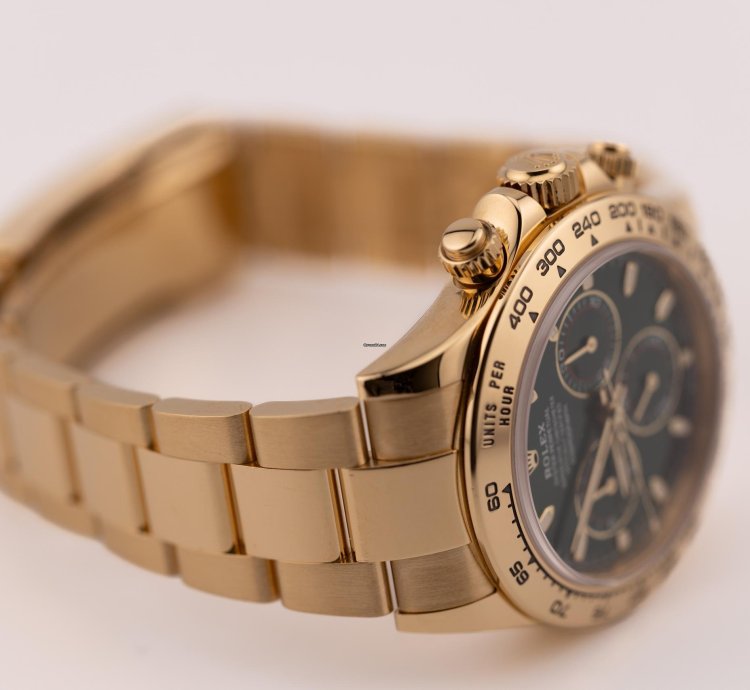 Rolex Daytona 116508 Daytona Yellow Gold Green Dial John Mayer 2023