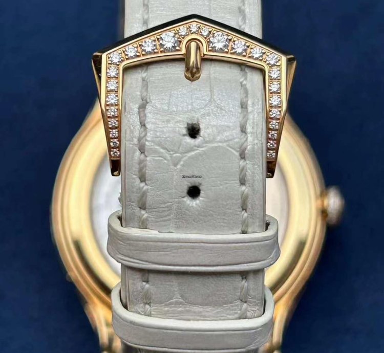 Patek Philippe Annual Calendar Moon Phase Rose Gold Diamond Watch 38mm