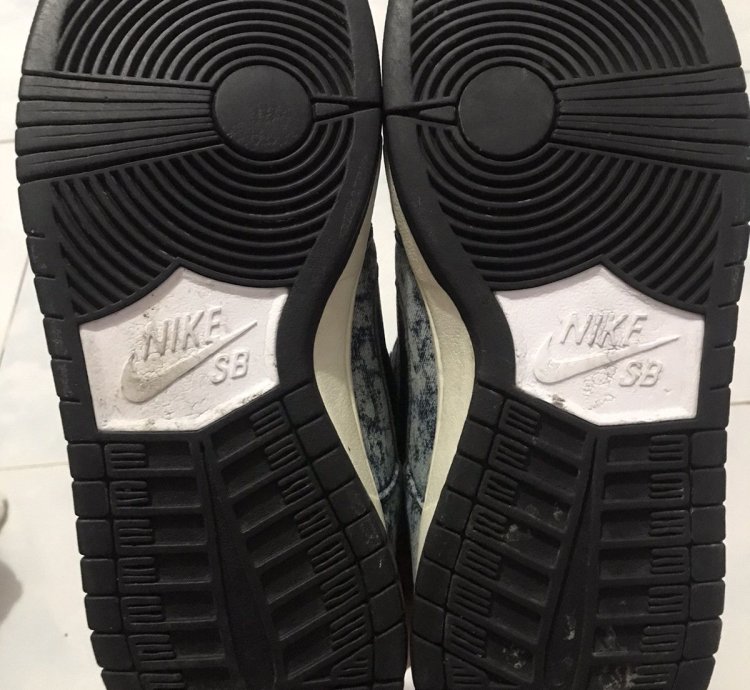 2015 Nike Sb Dunk Low Bleached Denim