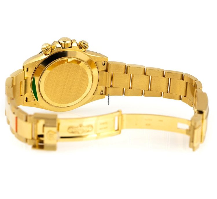 Rolex Daytona 116508 Green Dial 18k Yellow Gold John Mayer New - Full Set