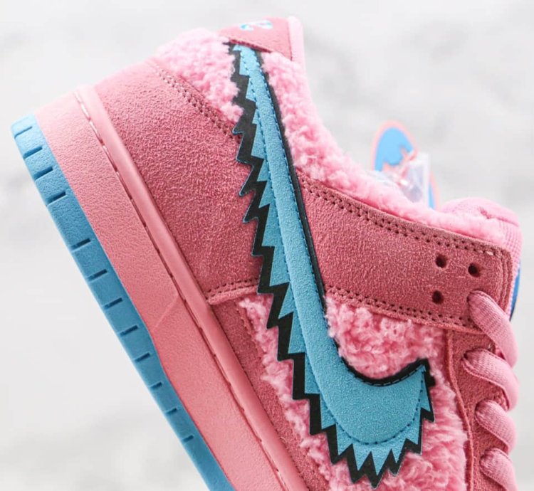 Nike Sb Dunk Low X Grateful Dead Pink Bear - Cj5378-600