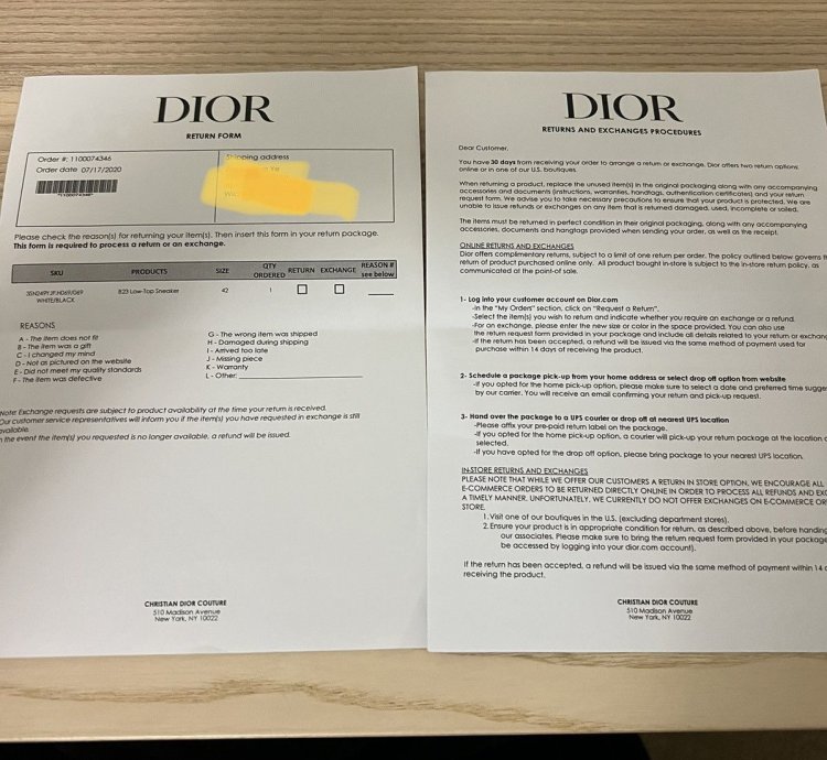Dior B23 Low