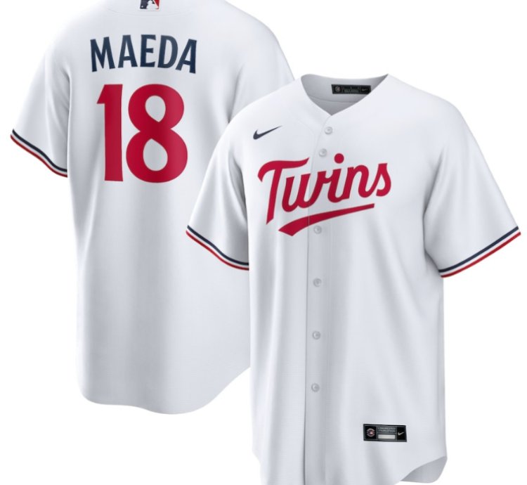 Kenta Maeda 18 Minnesota Twins Home Men Jersey - White