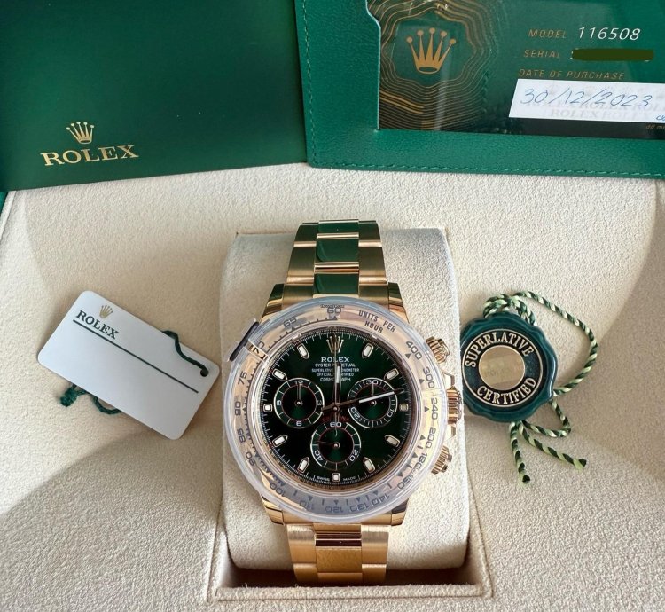 Rolex Daytona 116508 John Mayer Full Set