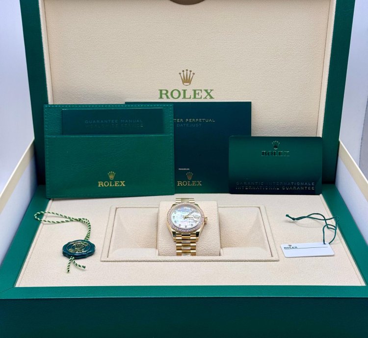 Rolex Datejust 31 New Dec 2024 31mm 18kt Yellow Gold Datejust 278288rbr