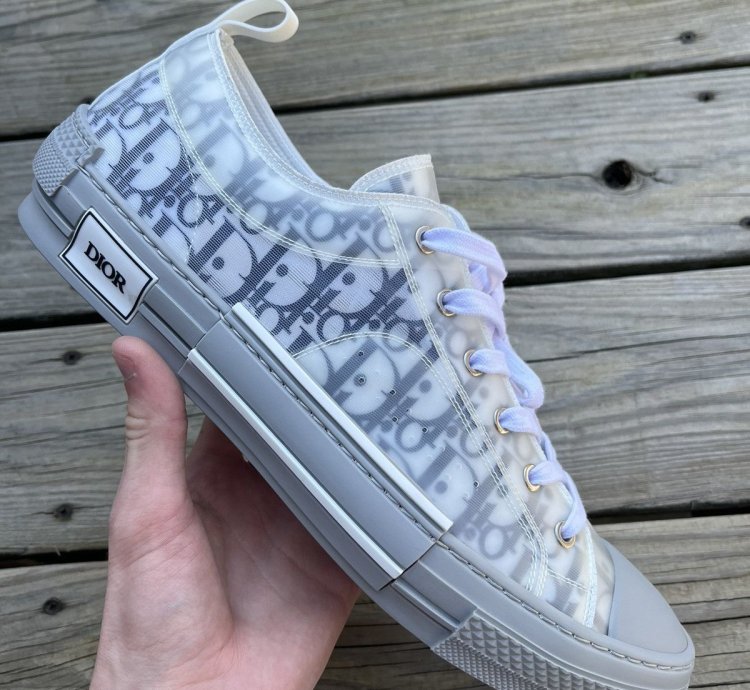 Dior B23 Low Grey Navy