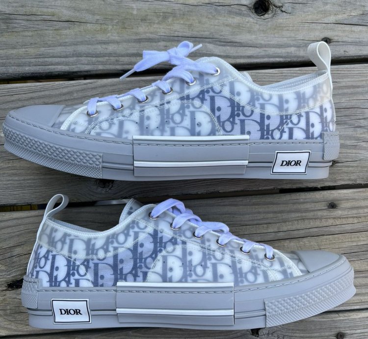 Dior B23 Low Grey Navy