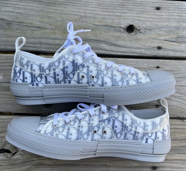 Dior B23 Low Grey Navy