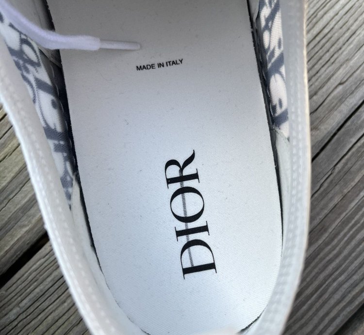 Dior B23 Low Grey Navy