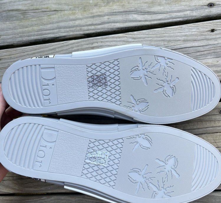 Dior B23 Low Grey Navy