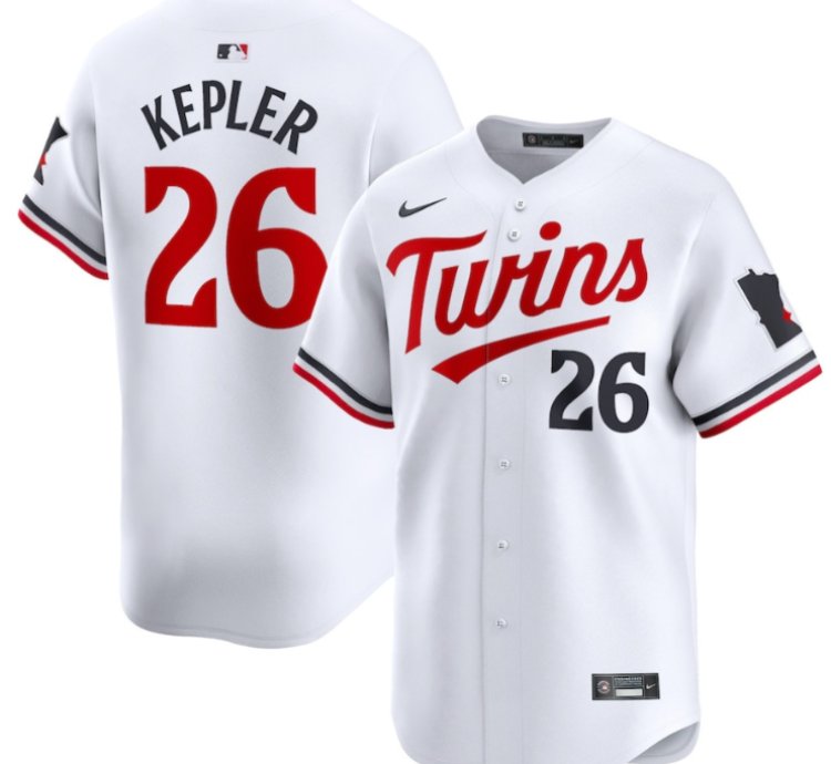 Max Kepler 26 Minnesota Twins Home Limited Player Men Jersey - White