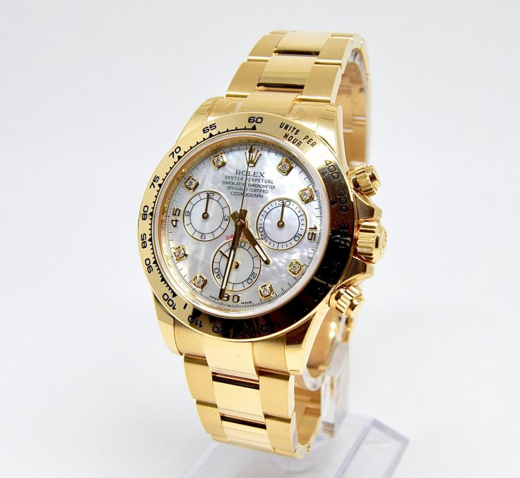Rolex Daytona 116508 Mop Diamond New Box And Papers