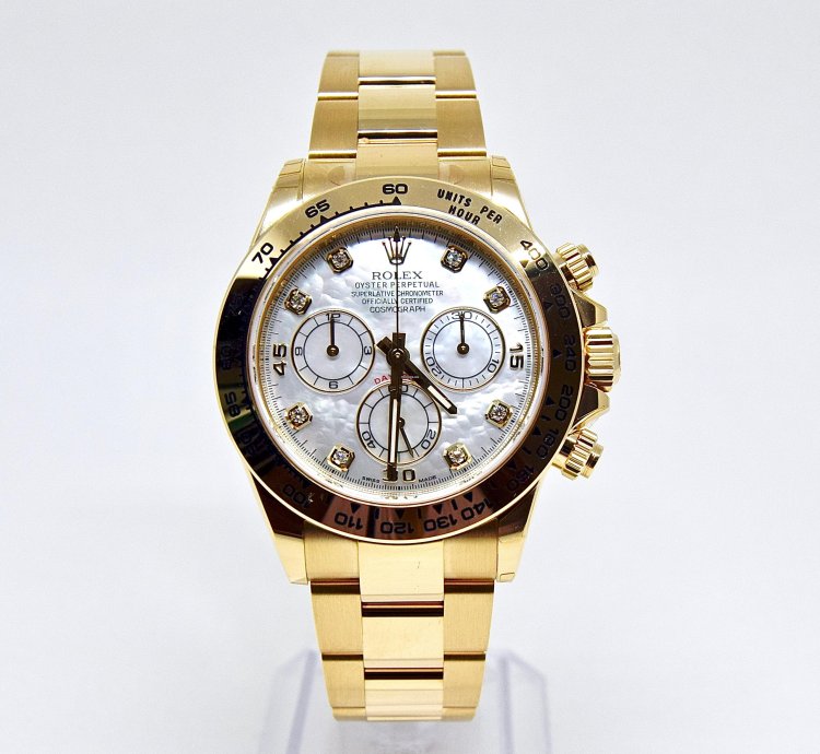 Rolex Daytona 116508 Mop Diamond New Box And Papers