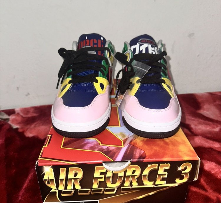 Nike Nigo Air Force 3 Low Blue Void