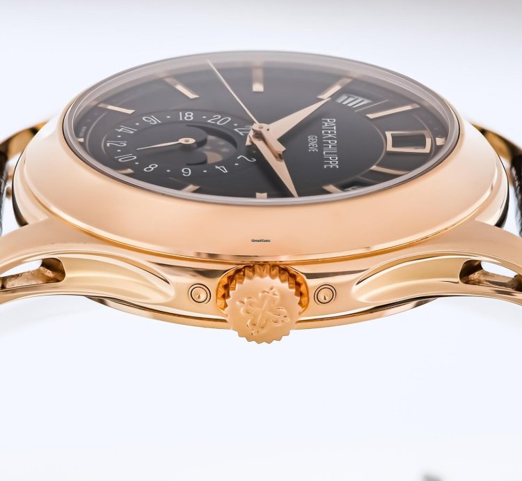 Patek Philippe Annual Calendar Ref 5205r-011 Rose Gold Green Dial Box Papers Bj-2022