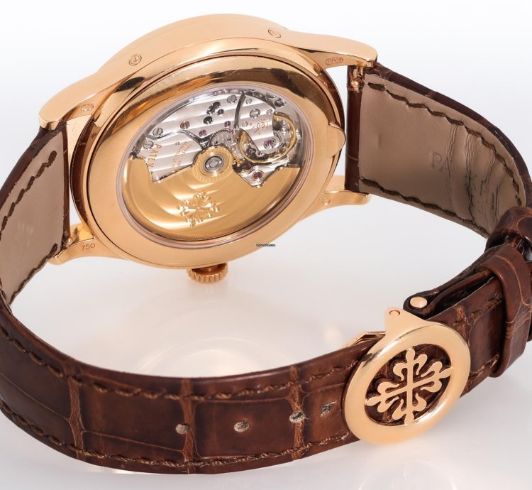 Patek Philippe Annual Calendar Ref 5396r-012 18k Rose Gold Box Papers Bj-2016