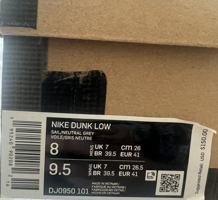 Nike Off White Dunk Low Lot 15