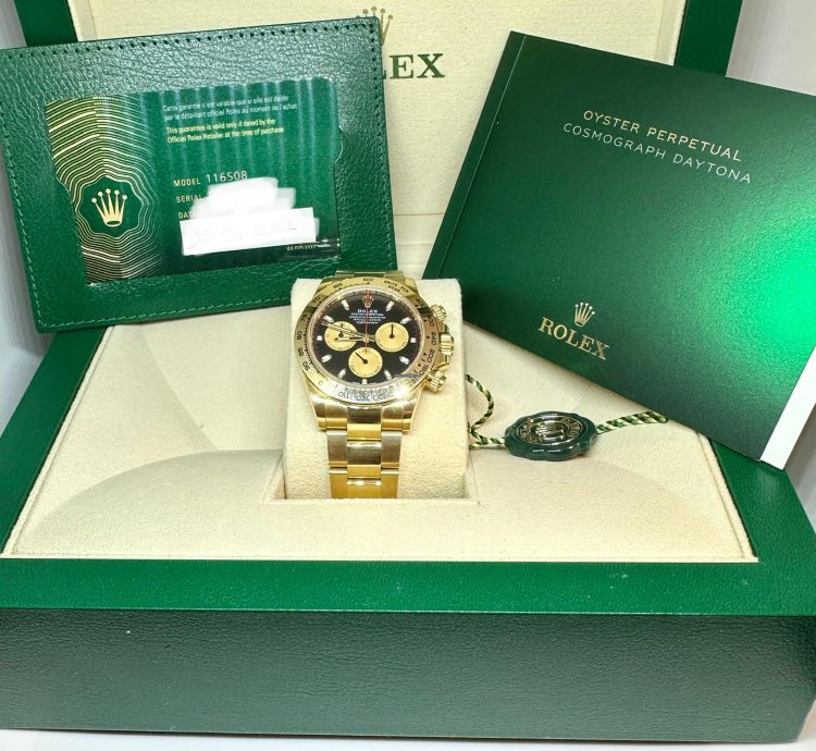 Rolex Daytona 116508 Newman Dial 2022 Full Set