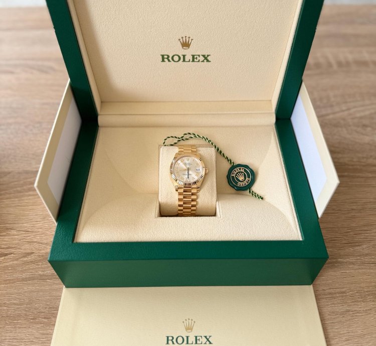 Rolex Datejust 31 Oyster Datejust 31 Yellow Gold 31mm Silver