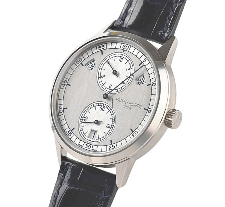 Patek Philippe Annual Calendar Regulator Automatic White Gold Annual Calendar Gray 40 5mm Box Papers 5235g-001
